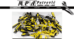 Desktop Screenshot of mpa-petrovic.co.rs